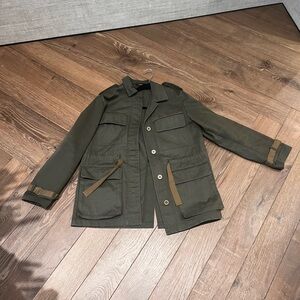 Olive Green Utility Jacket